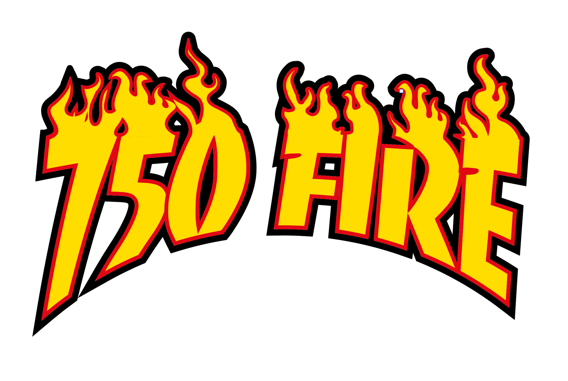 T-shirt Fire